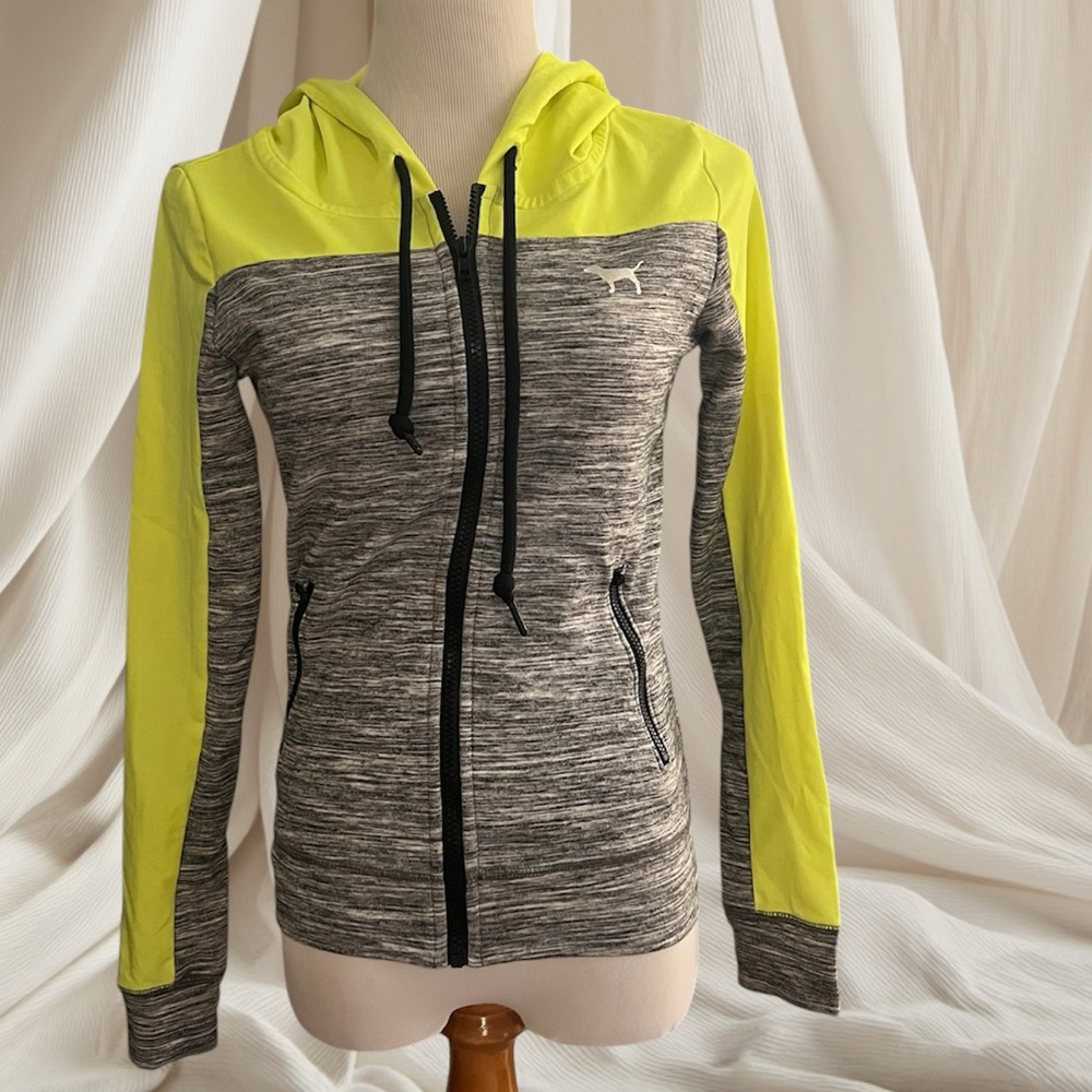 Pink Victoria’s secret ultimate hooded jacket